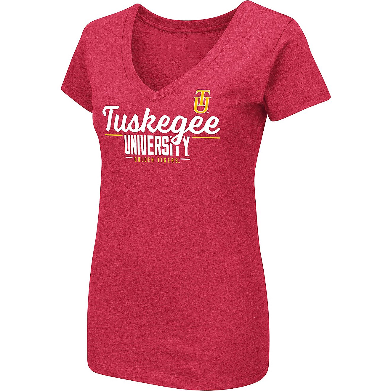 Colosseum Athletics Women's Tuskegee University NOW Playbook T-shirt                                                             - view number 1