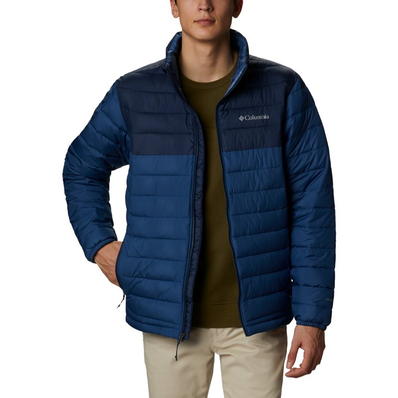 Columbia Sportswear Men’s Powder Lite Jacket Blue, 3X-Large - Men's Ski Outerwear at Academy Sports product image
