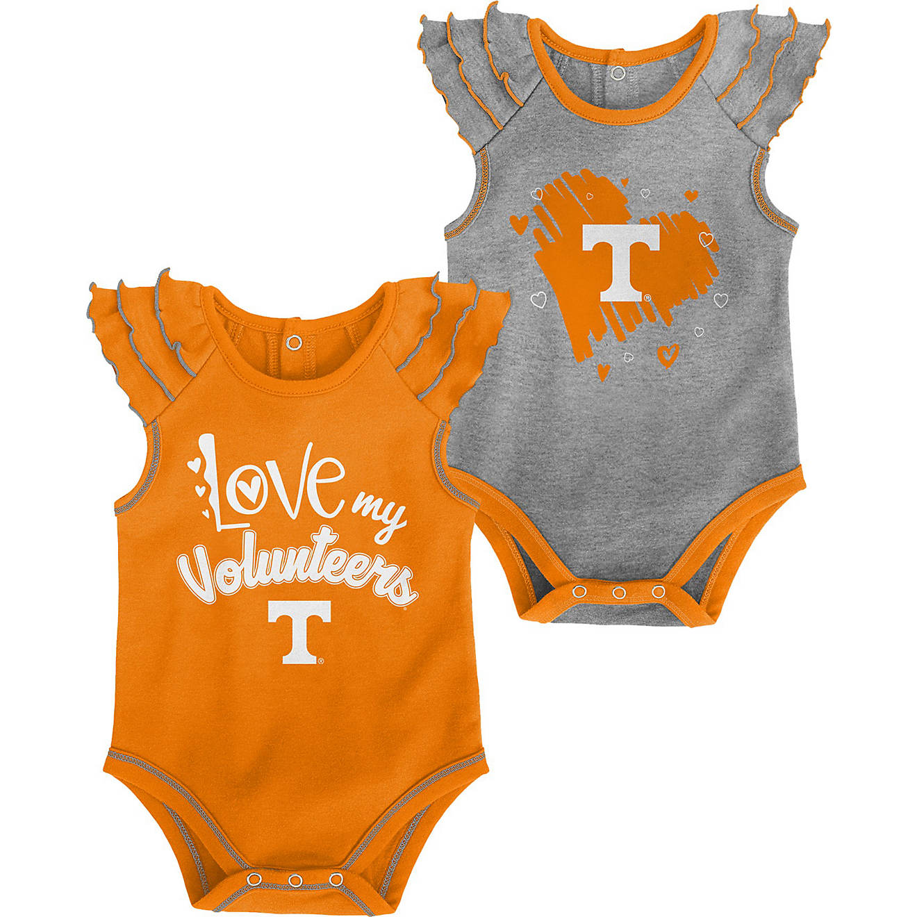 Gen2 Infants' University of Tennessee Touchdown Creepers 2-Pack                                                                  - view number 1