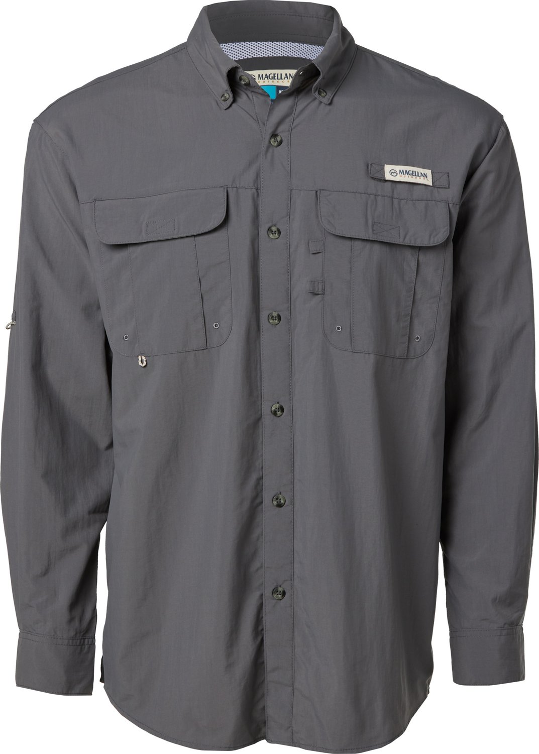 Magellan Outdoors, Shirts, Magellan Outdoors Mens Laguna Madre Solid Long  Sleeve Fishing Shirt