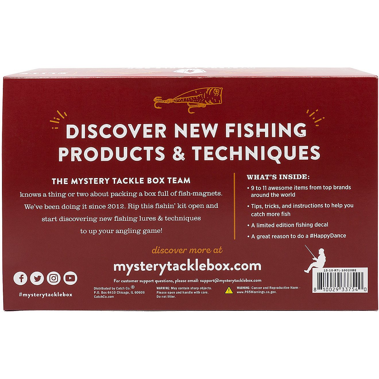 Mystery Tackle Box Elite Bass Fishing Kit