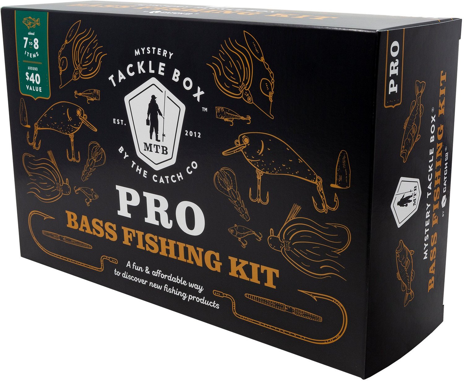 Mystery Tackle Box Pro Bass Fishing Kit Academy