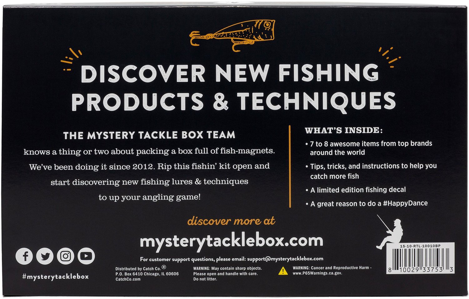 Mystery Tackle Box Pro Bass Fishing Kit - view number 2