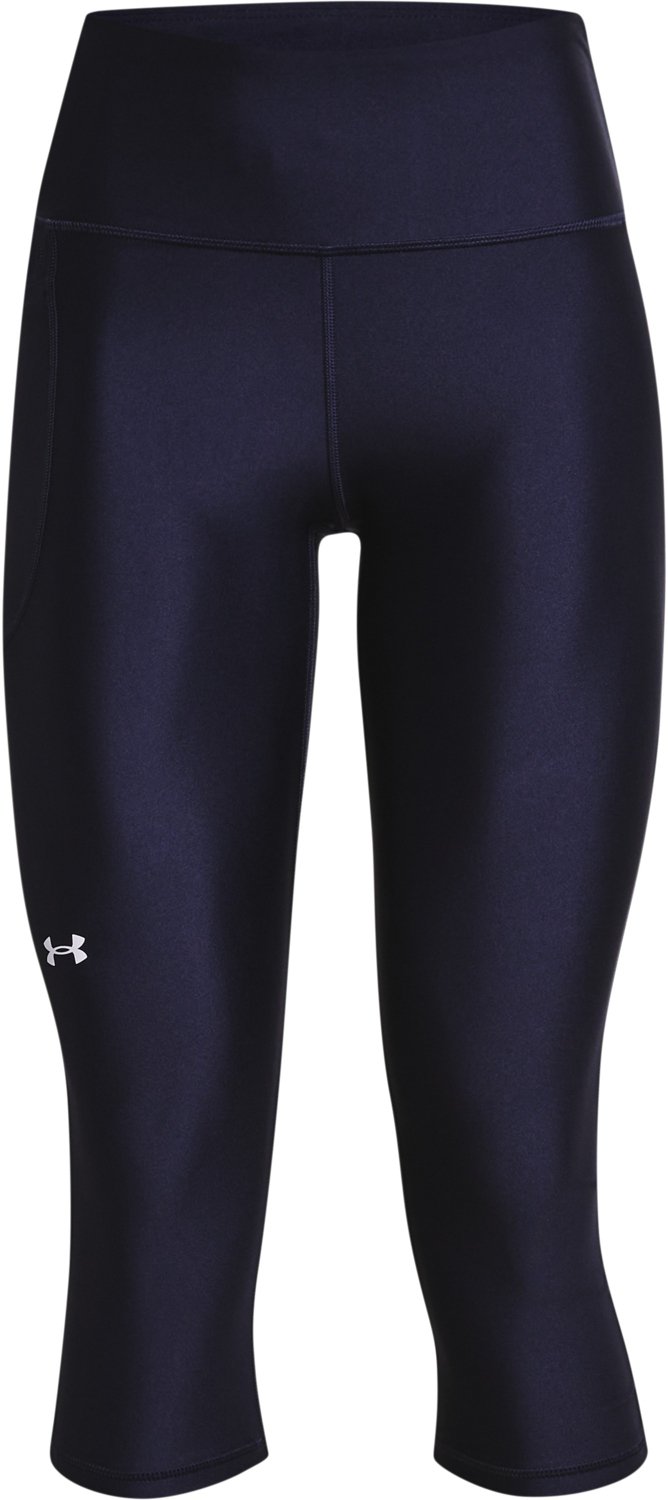 Under Armour Women's HeatGear Armour HiRise NS Capri Tights Academy