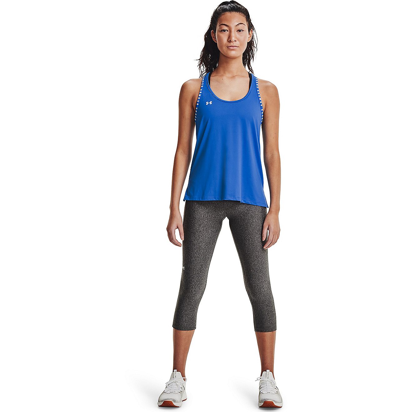 Under Armour Women's HeatGear Armour Mid-Rise Capri Tights                                                                       - view number 1