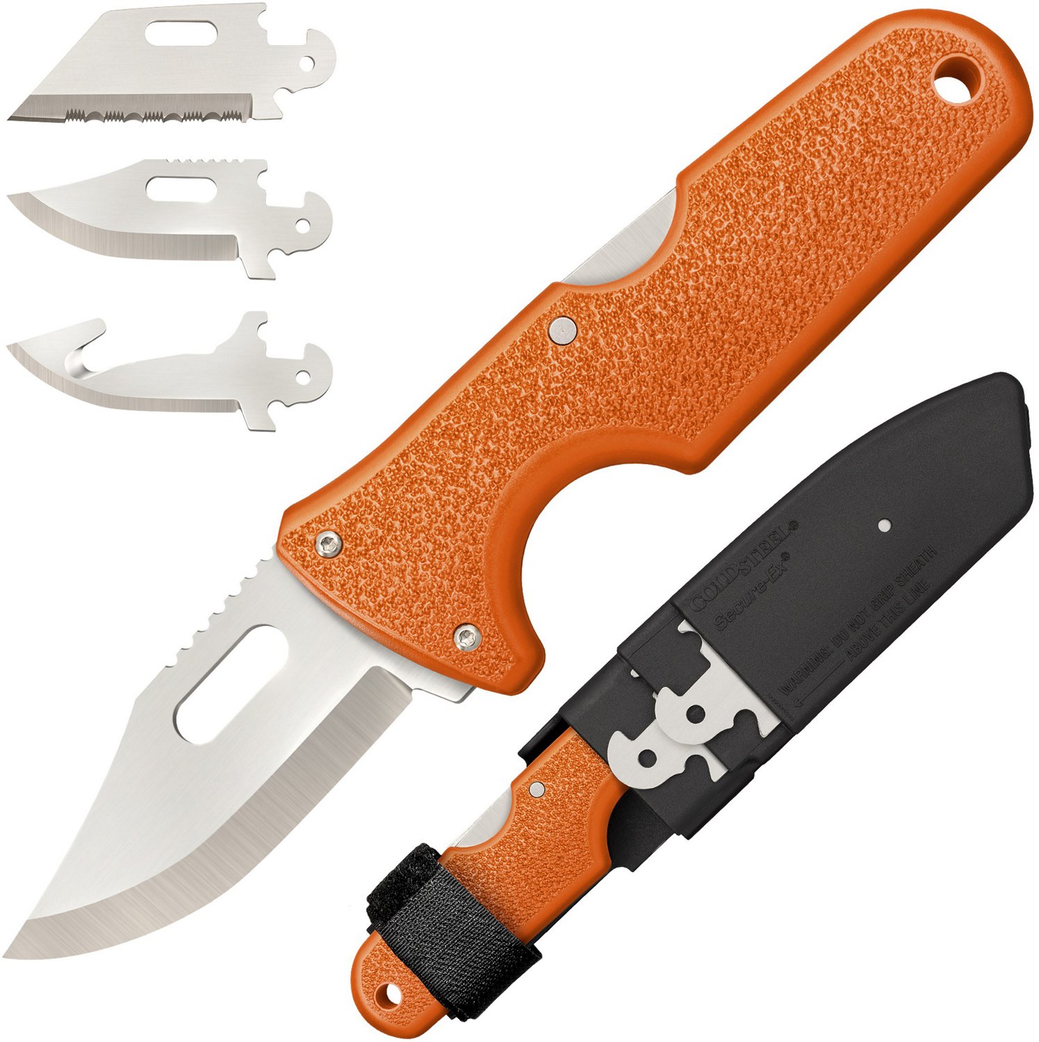Cold Steel Click-N-Cut Hunter Serrated Knife