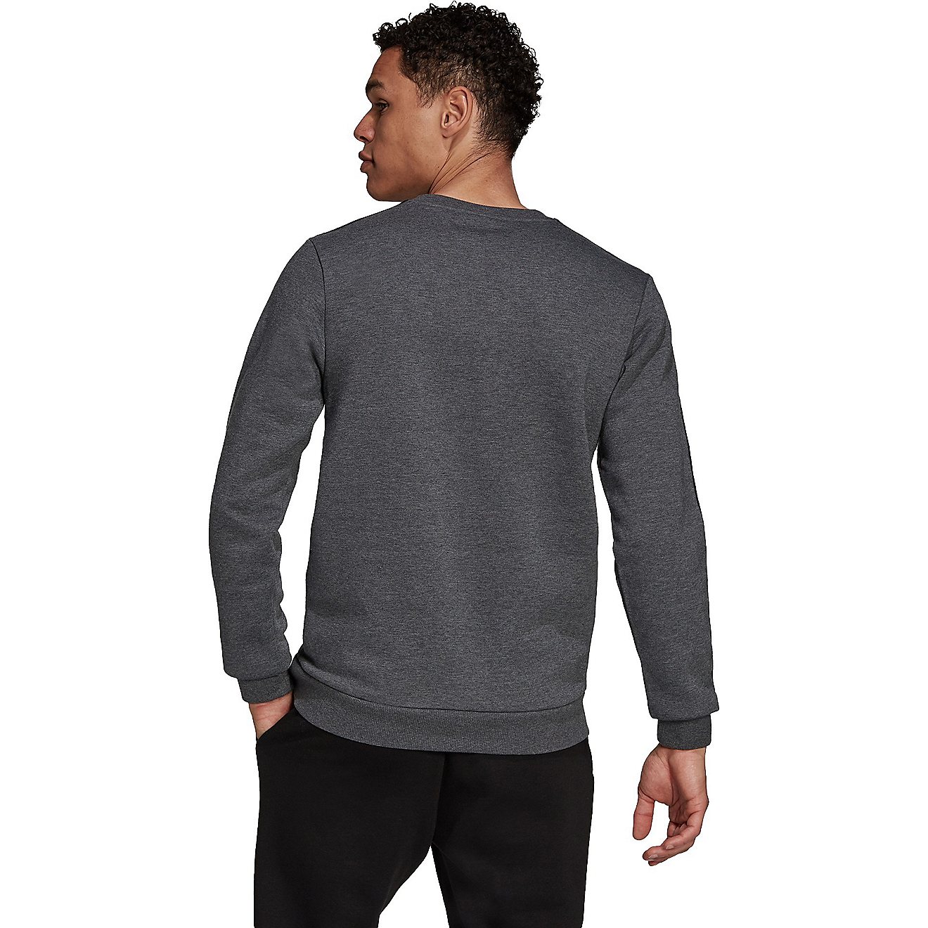 adidas Men's Essentials Fleece 3-Stripes Sweatshirt                                                                              - view number 2