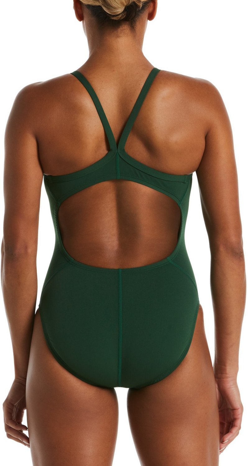 Nike Women's HydraStrong Solid Racerback 1-Piece Swimsuit                                                                        - view number 2