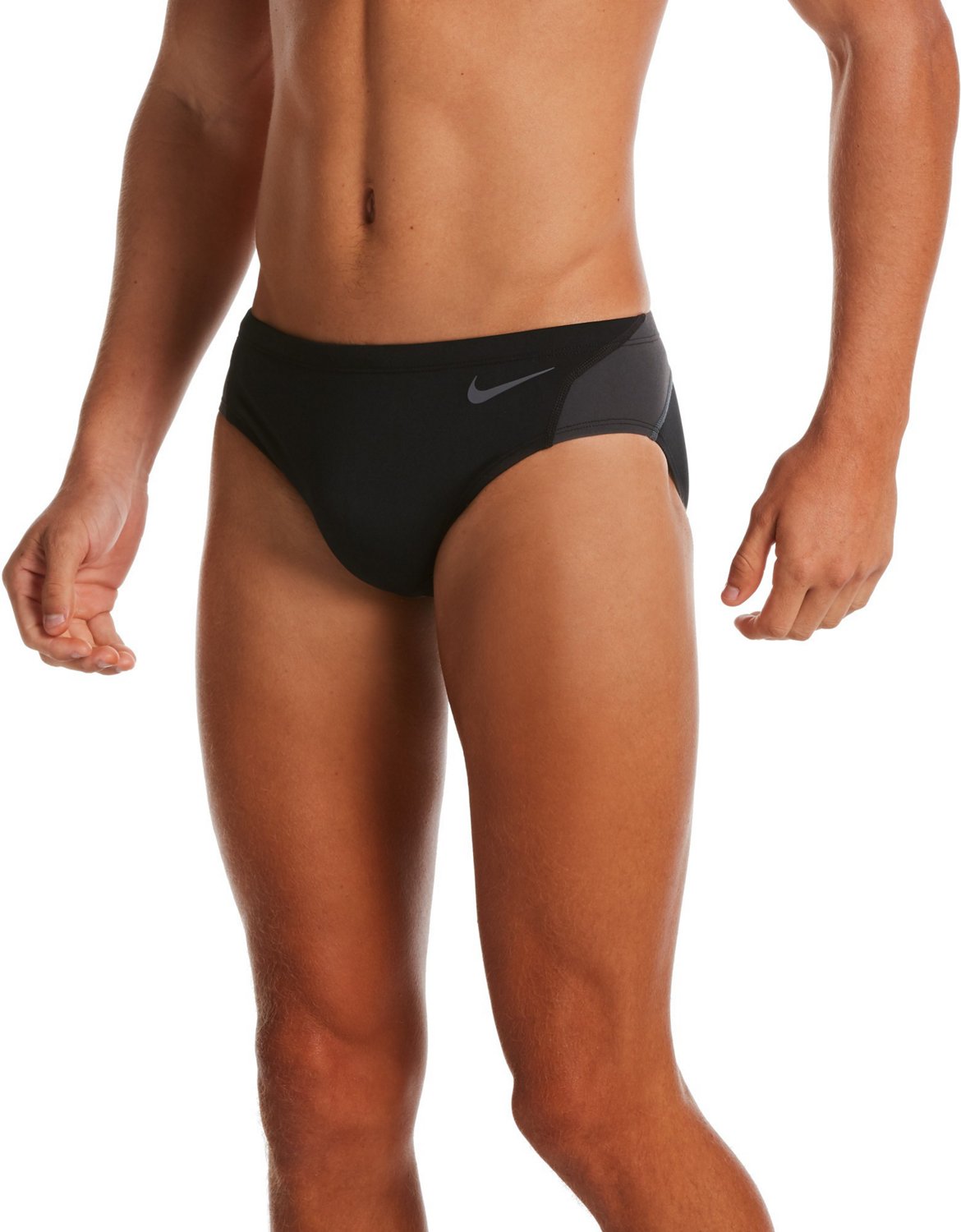 Nike Men's HydraStrong Colorblock Brief Swimsuit at