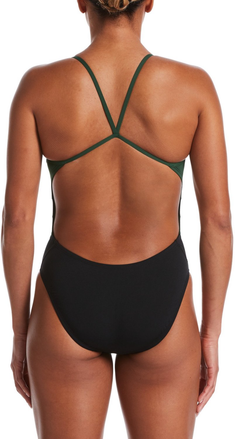 Nike Women’s Swim Vex Colorblock Racerback 1-Piece Swimsuit - view number 2