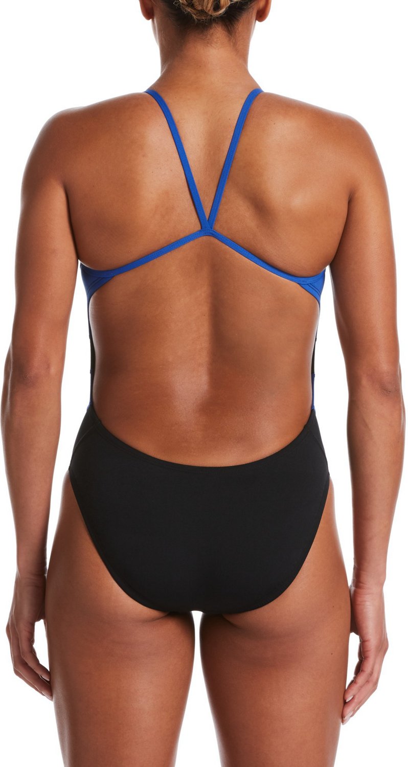 Nike Women’s Swim Vex Colorblock Racerback 1-Piece Swimsuit - view number 2