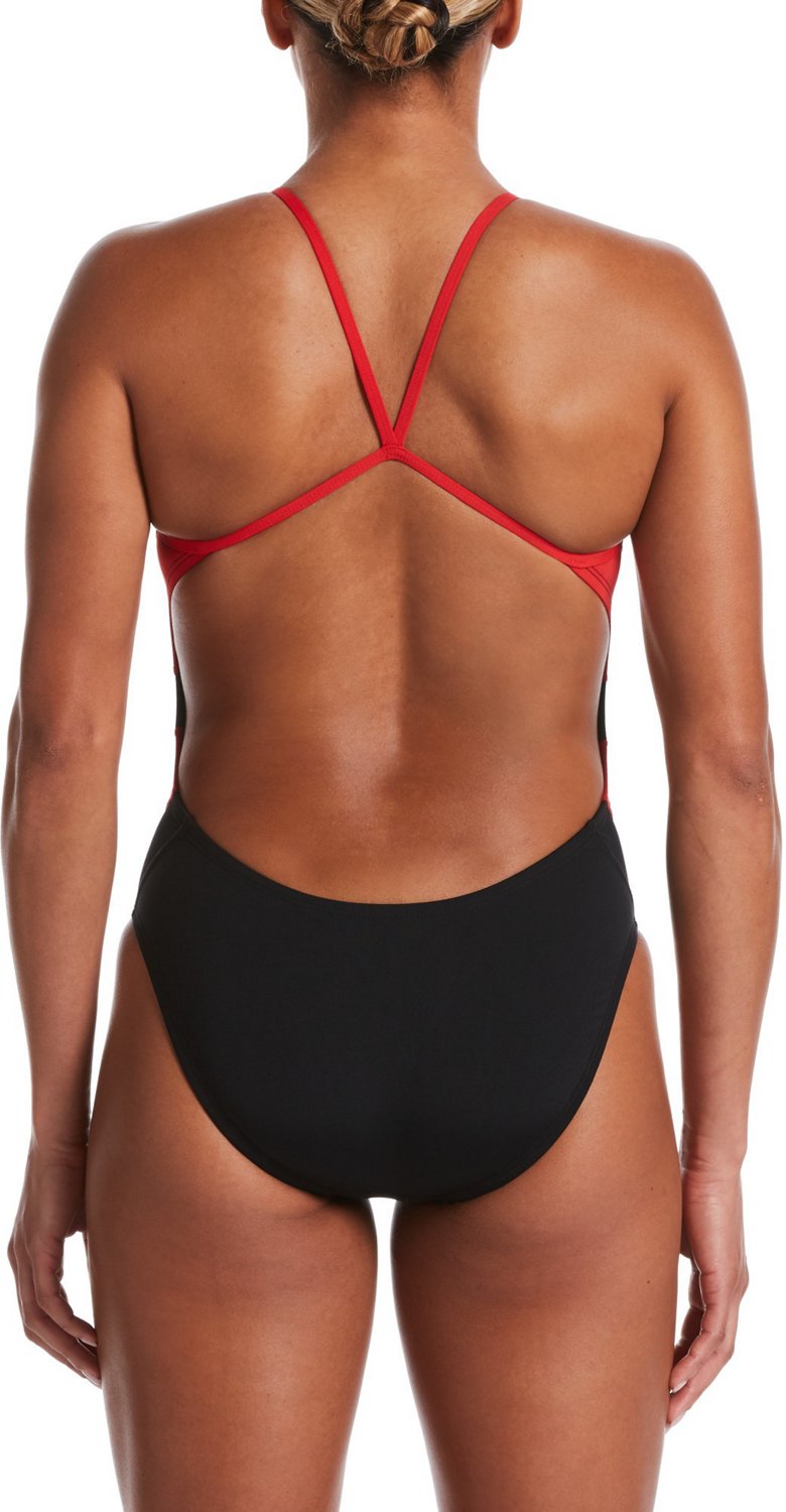 Nike Women’s Swim Vex Colorblock Racerback 1-Piece Swimsuit - view number 2
