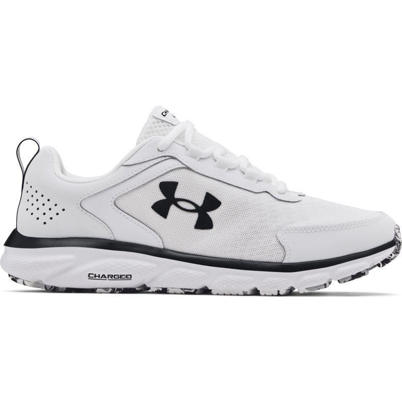 Under Armour Men's Charged Assert 9 Running Shoes White, 7 - Men's Running at Academy Sports product image