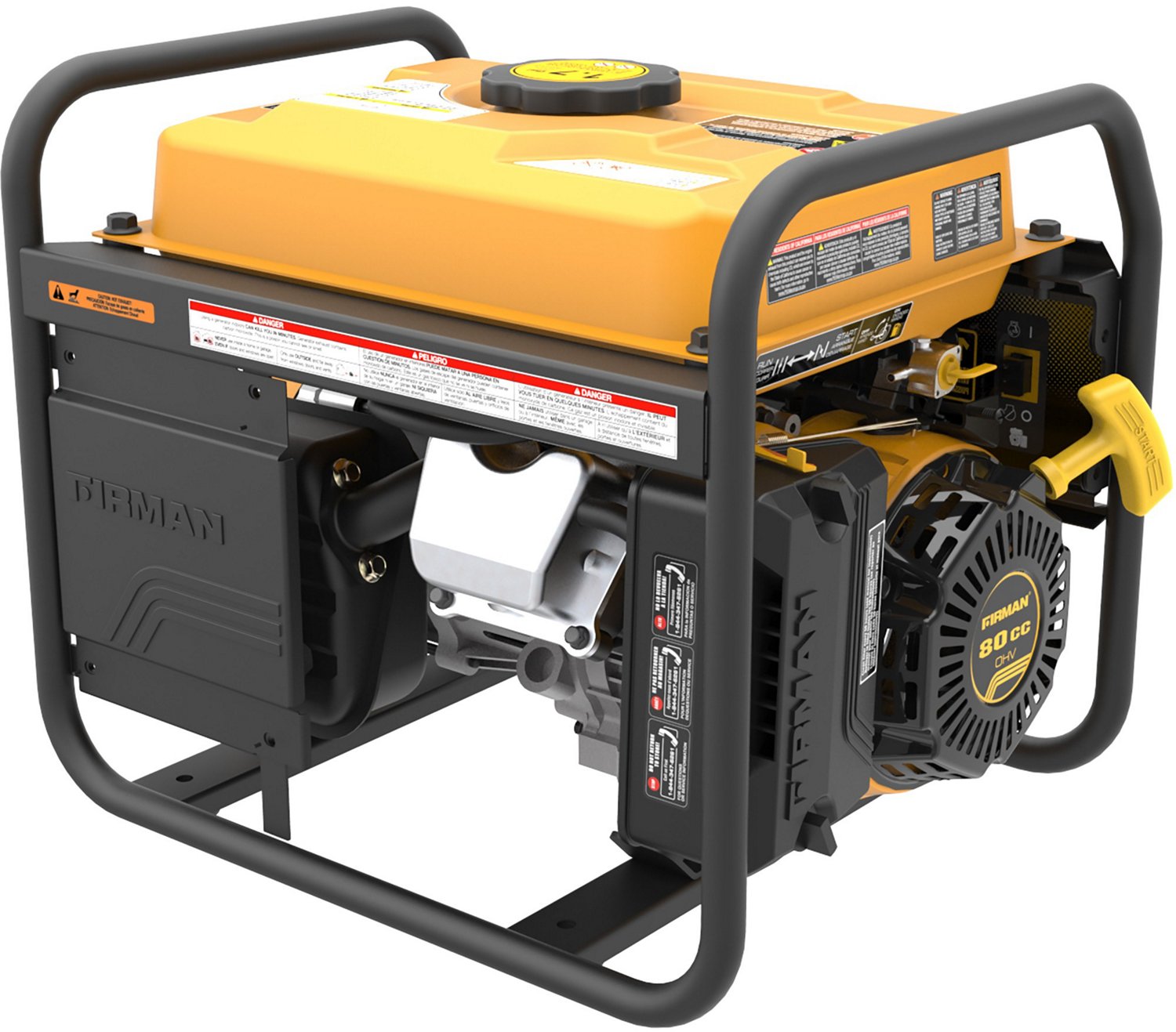 Firman 1500 Watt Recoil Start Performance Generator                                                                              - view number 6