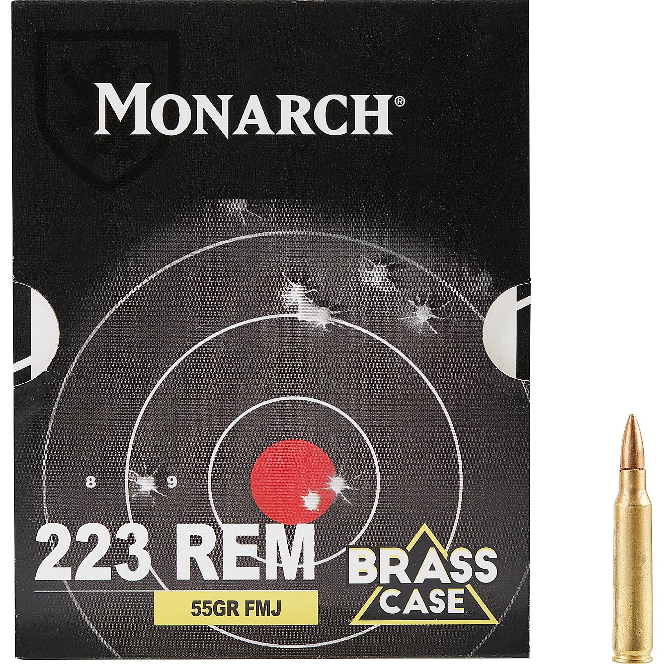 Monarch .223 Remington 55-Grain Full Metal Jacket Centerfire Rifle Ammunition - 100 Rounds                                       - view number 1