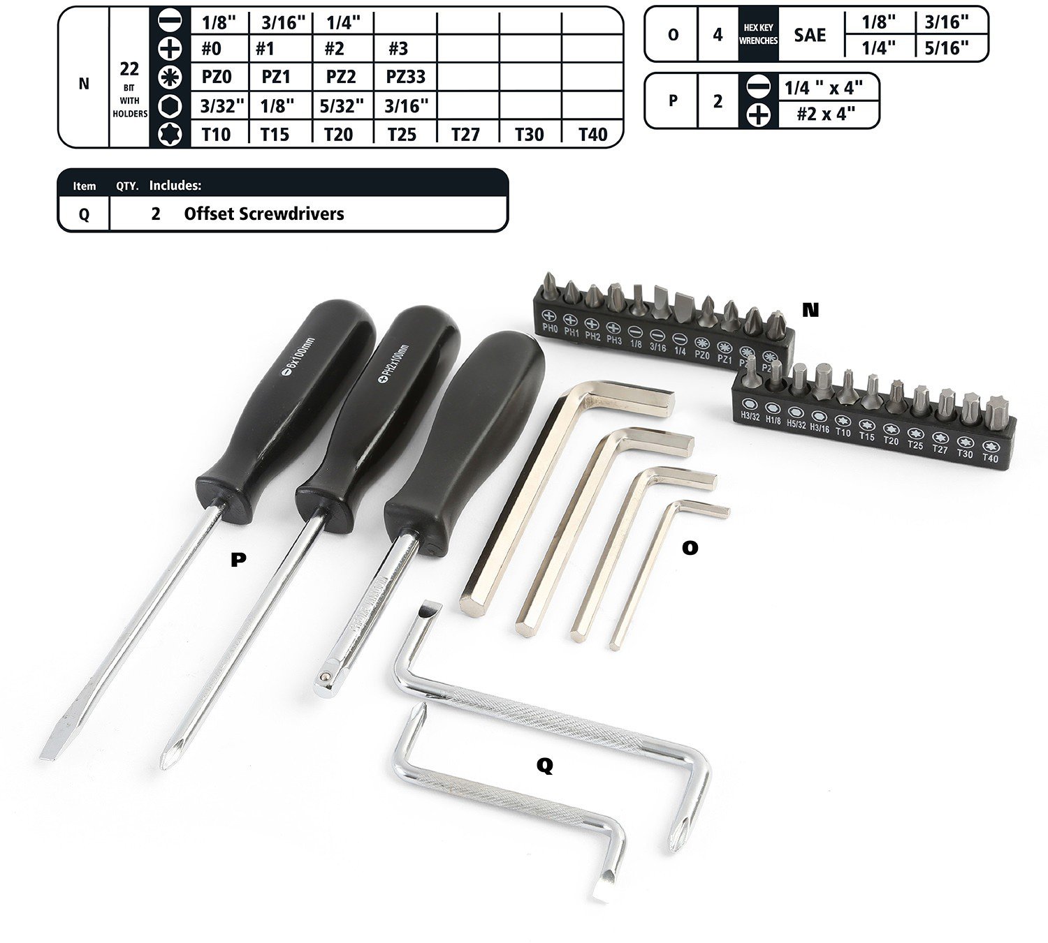 GreatNeck MS125 125-Piece Mariner's Tool Set | Academy