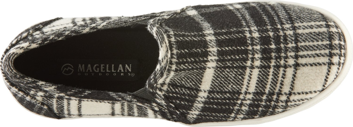 Magellan Outdoors Women's Plaid I Twin Gore SlipOn Shoes Academy