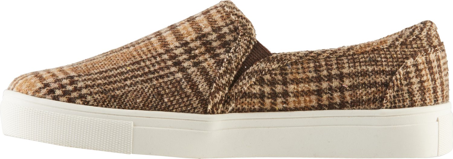 Magellan Outdoors Women's Plaid II Twin Gore SlipOn Shoes Academy
