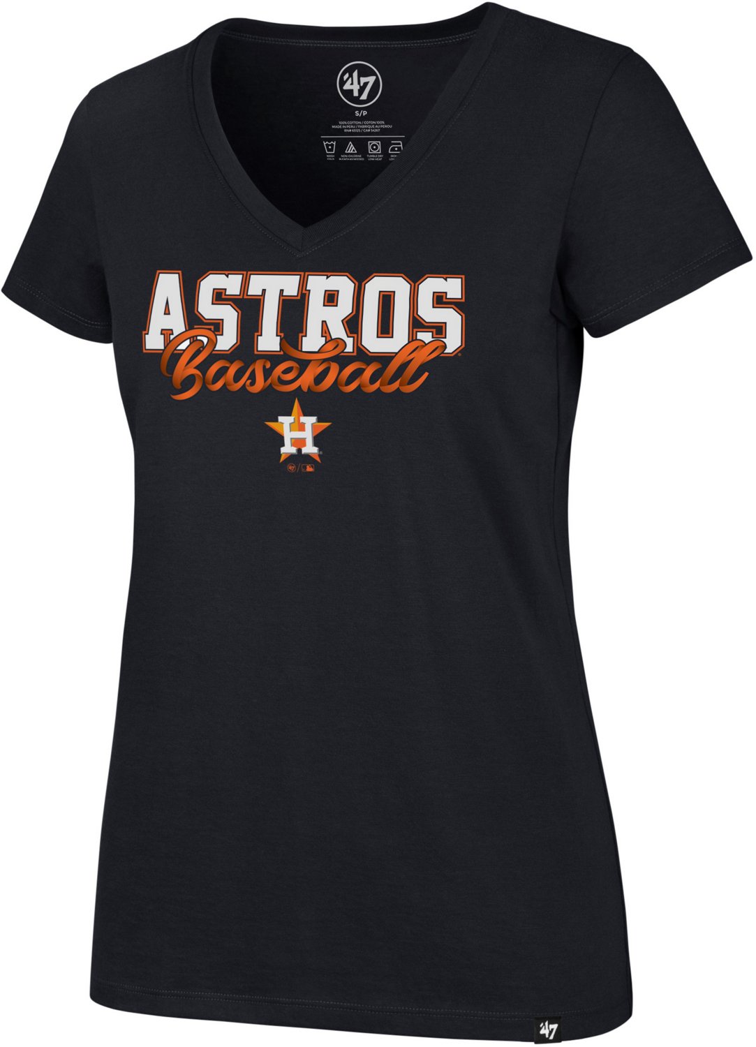 47 Houston Astros Women's Ribbon Block Ultra RIval Graphic T-shirt