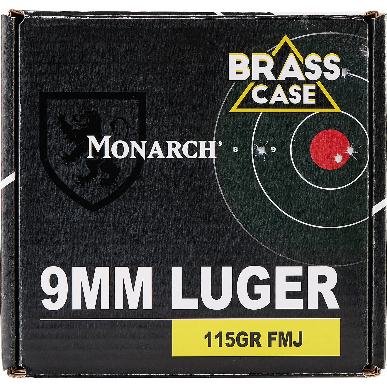 Monarch 9mm Luger 115-Grain Ammunition - 200 Rounds                                                                              - view number 1