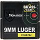 Monarch 9mm Luger 115-Grain Ammunition - 200 Rounds                                                                              - view number 1 image