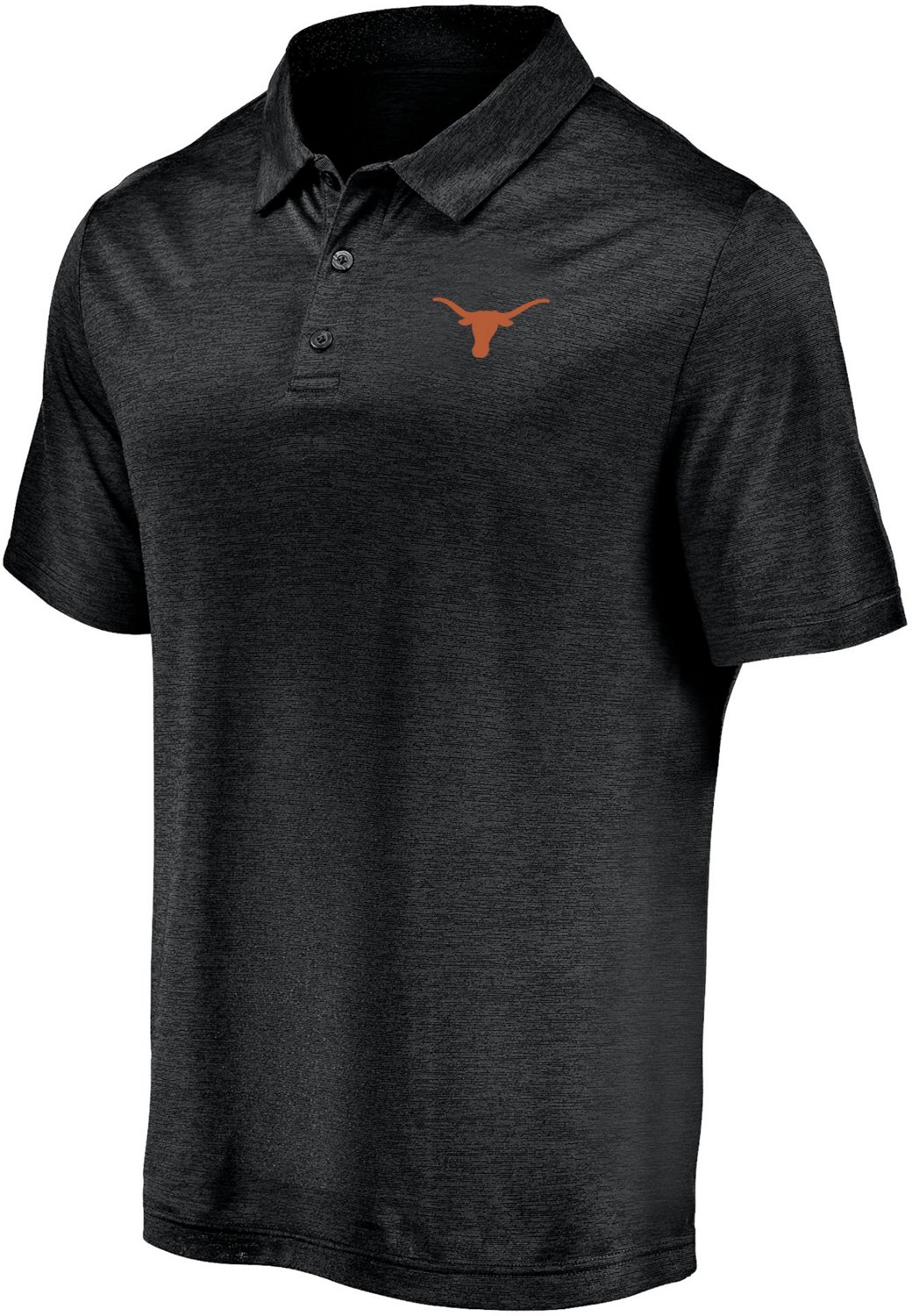 Fanatics Men’s University of Texas Primary Logo Striated Polo Shirt                                                            - view number 2