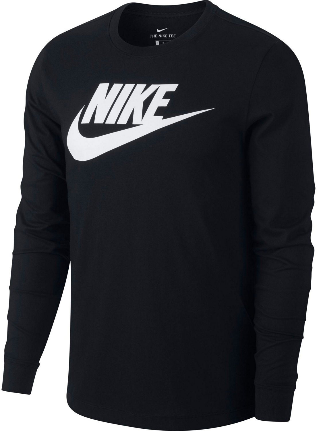 Nike Men's Sportswear Icon Futura Long Sleeve T-shirt - view number 4