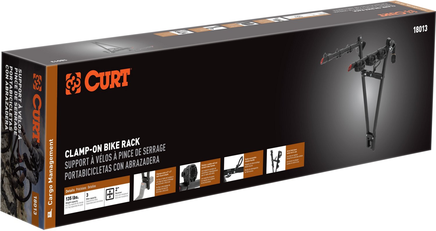 CURT Clamp-On 3-Bike Rack