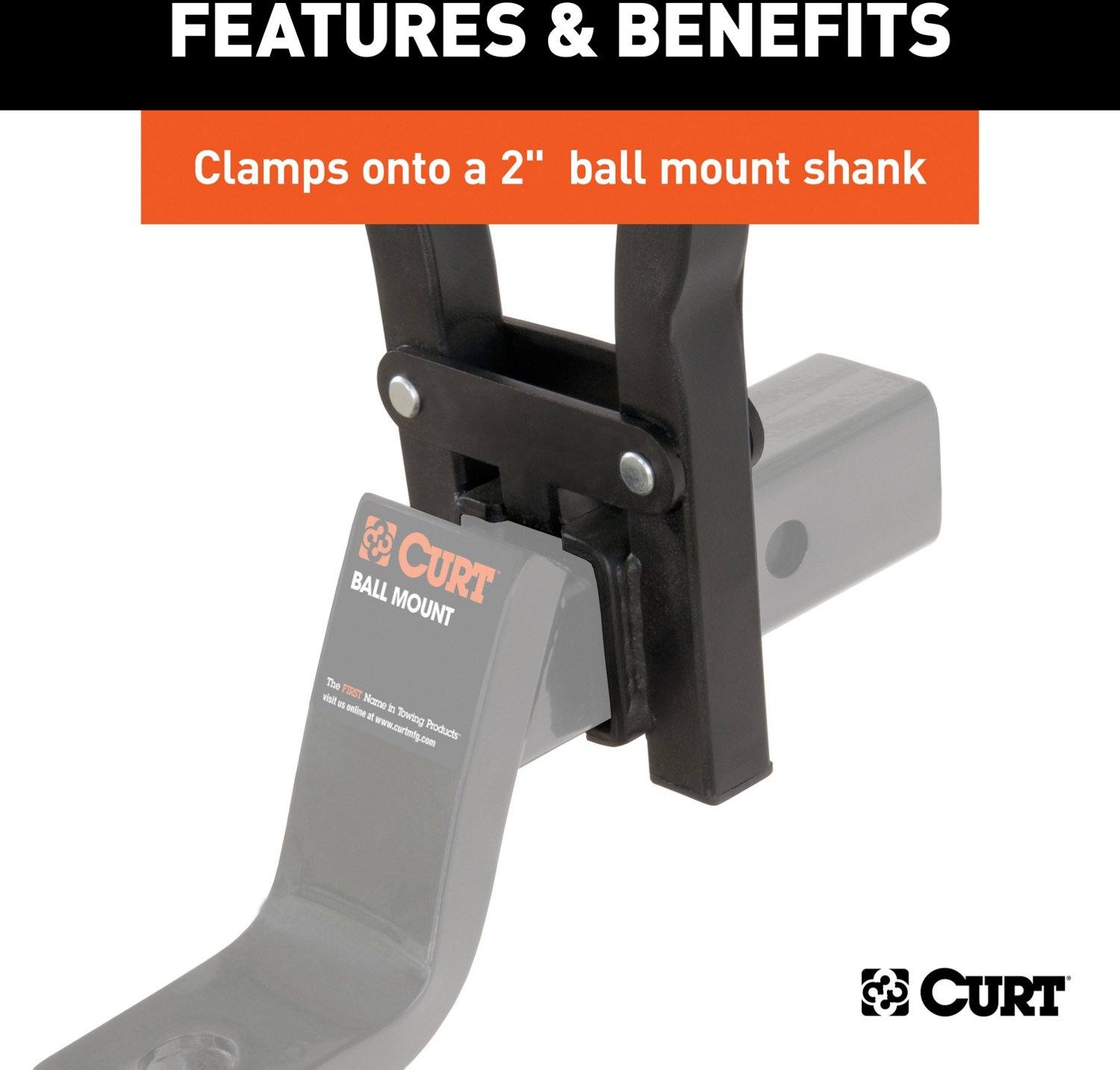 CURT Clamp-On 3-Bike Rack - view number 4