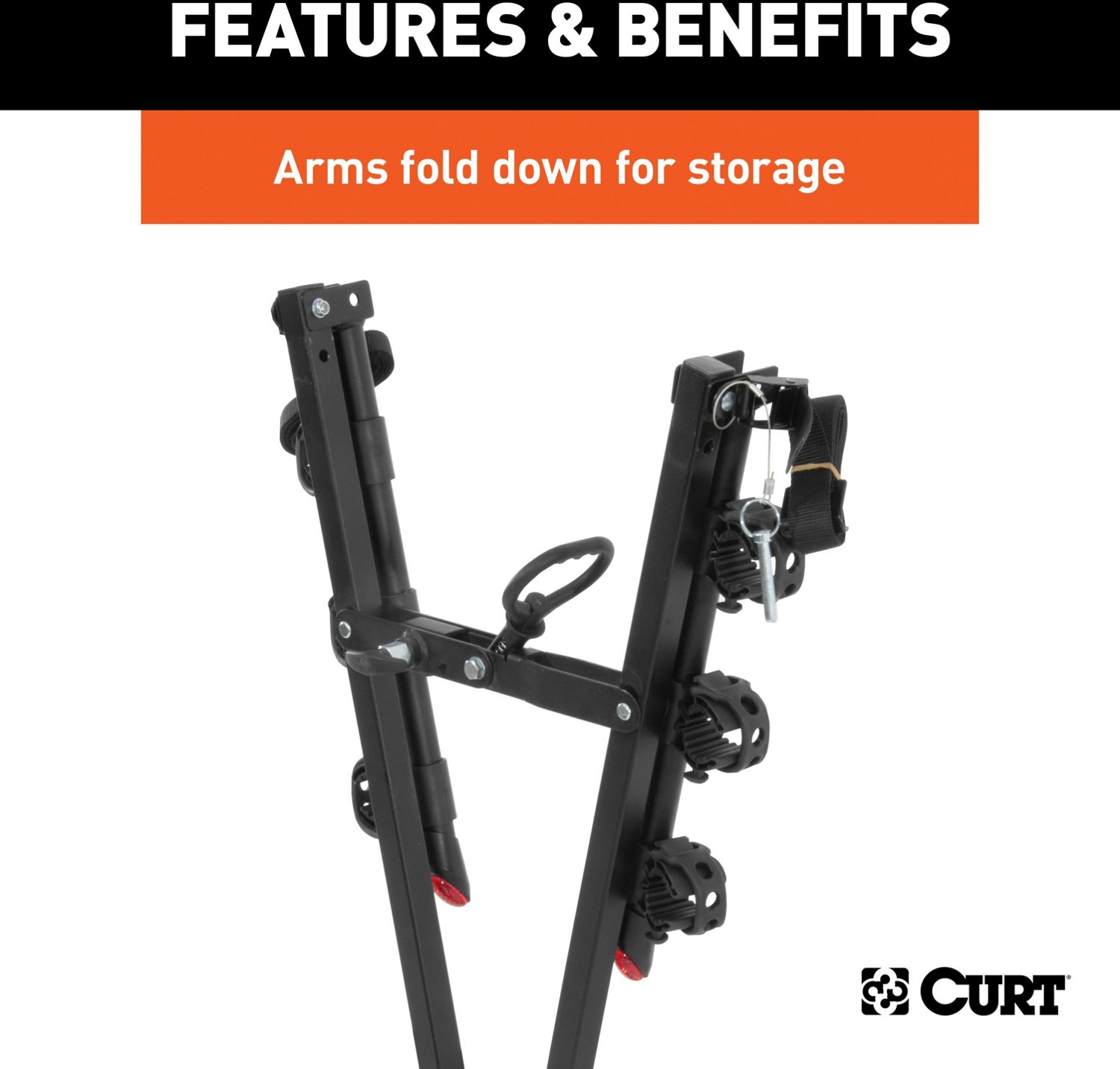 CURT Clamp-On 3-Bike Rack - view number 7