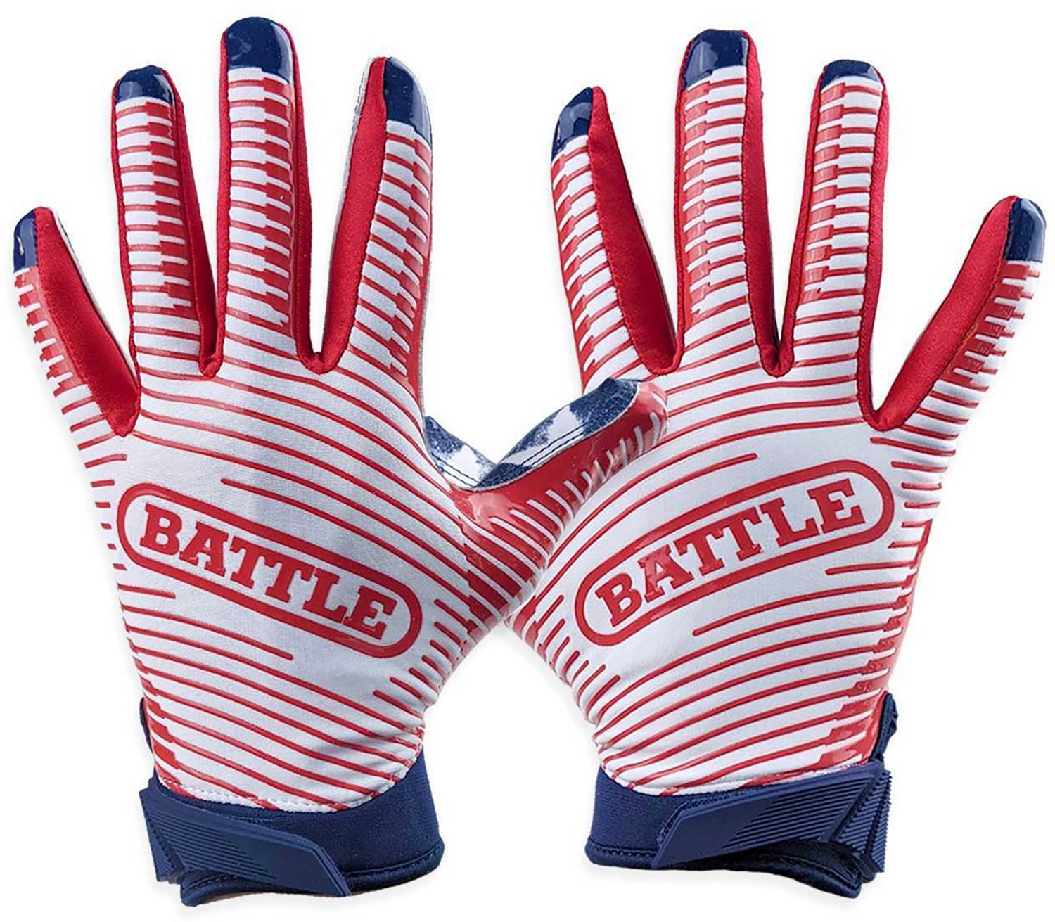 Battle Youth Doom USA Football Gloves Free Shipping at Academy