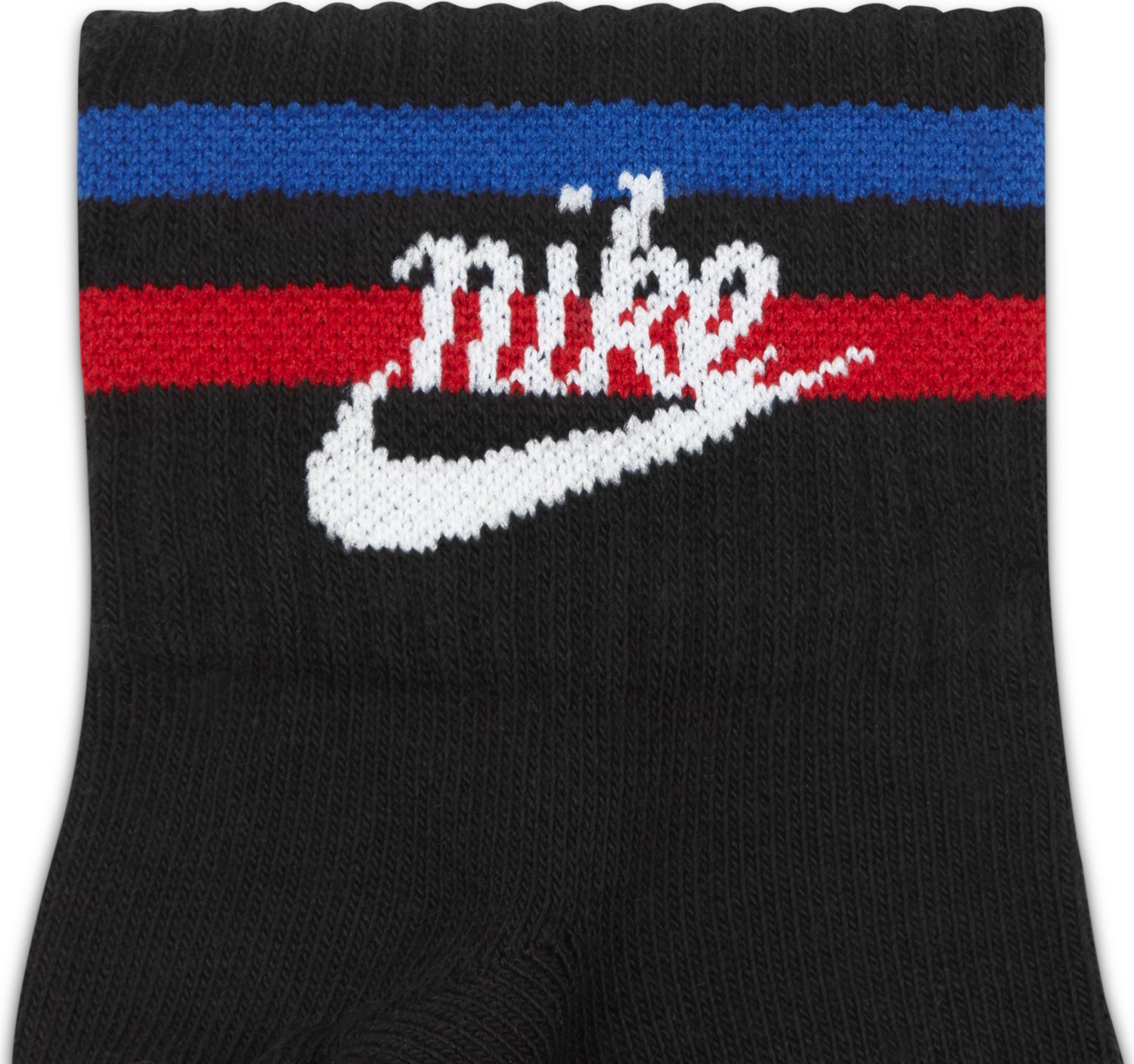 Nike Men’s Sportswear Everyday Essential Ankle Socks 3 Pack - view number 2