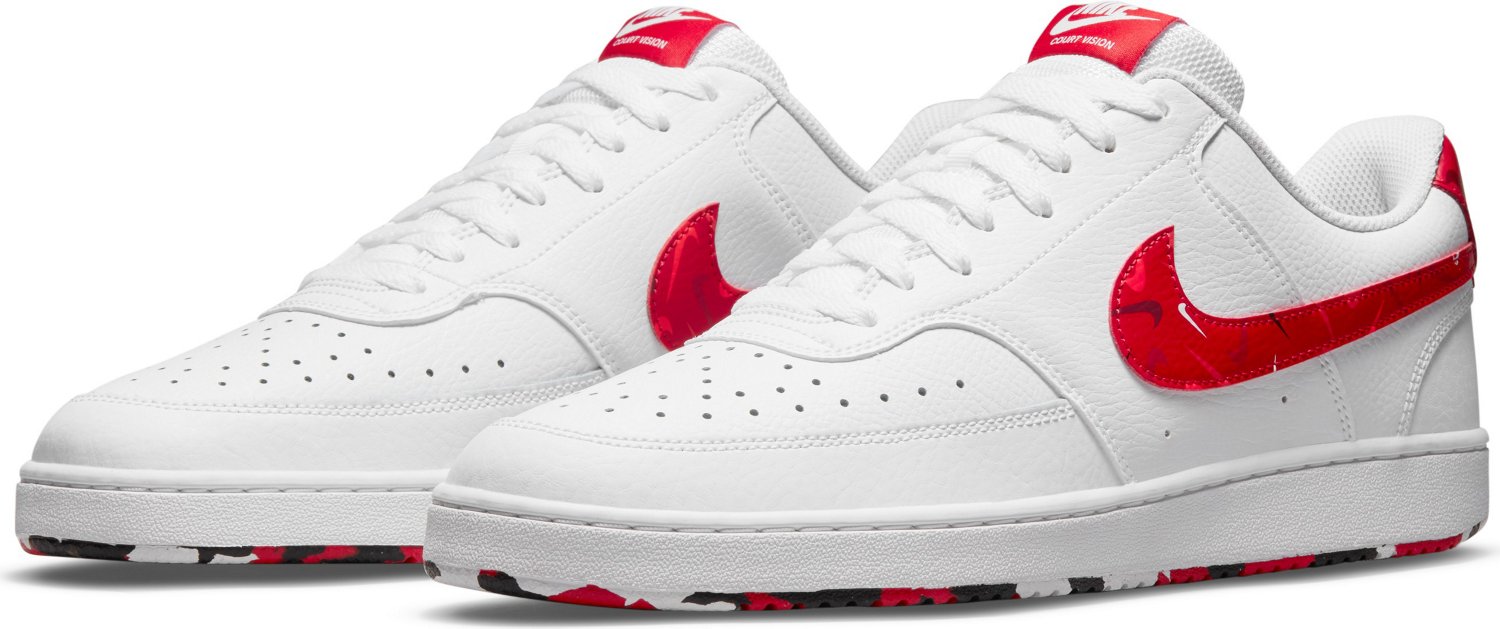 Nike Men's Court Vision Low Swooshfetti Shoes - view number 2