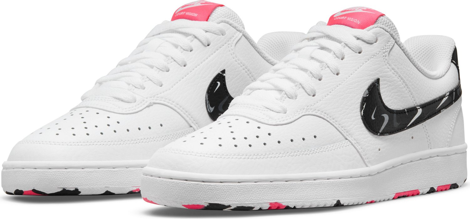 Nike Women's Court Vision Low Swooshfetti Shoes - view number 2
