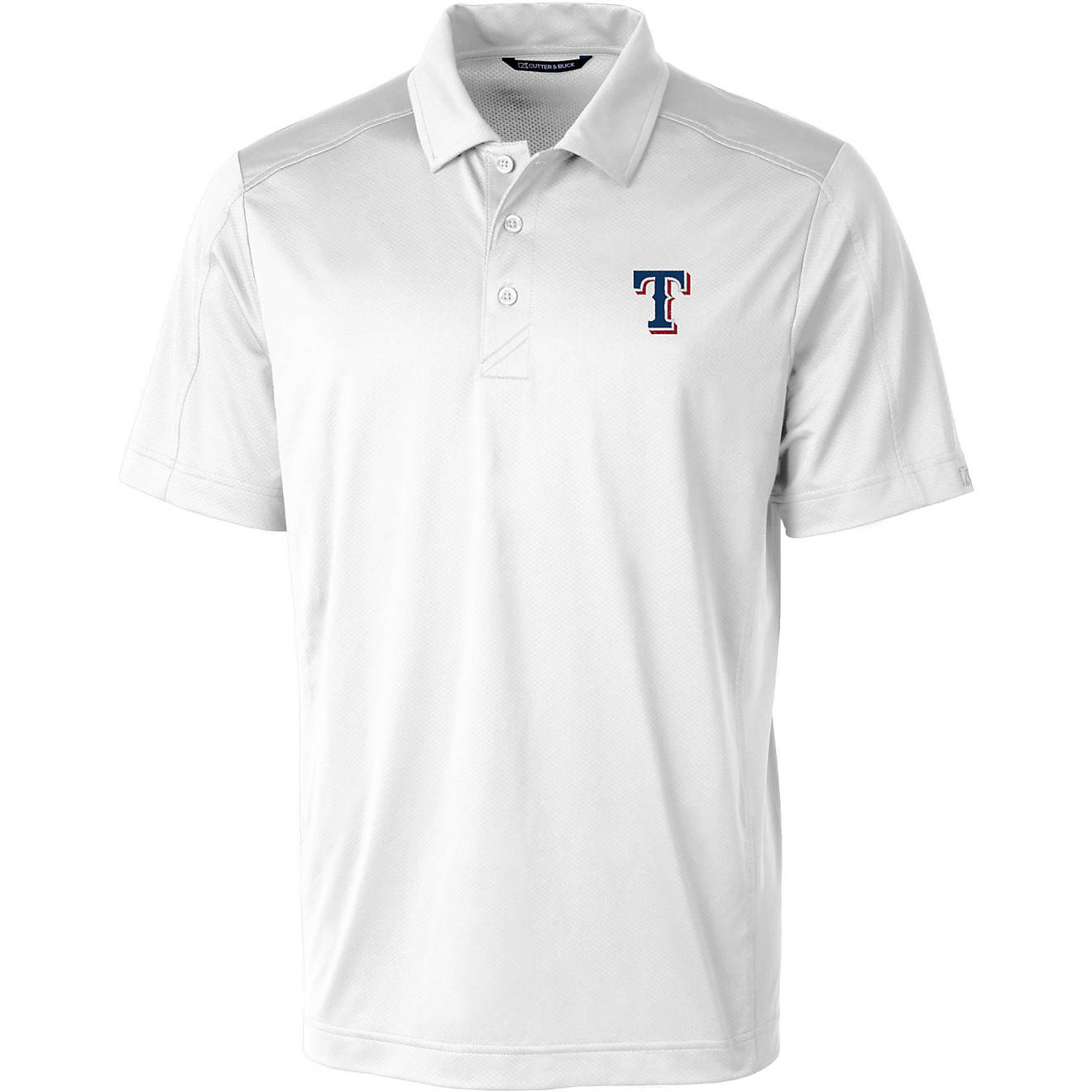 Cutter & Buck Men's Texas Rangers Prospect Big and Tall Short Sleeve Polo Shirt                                                  - view number 1