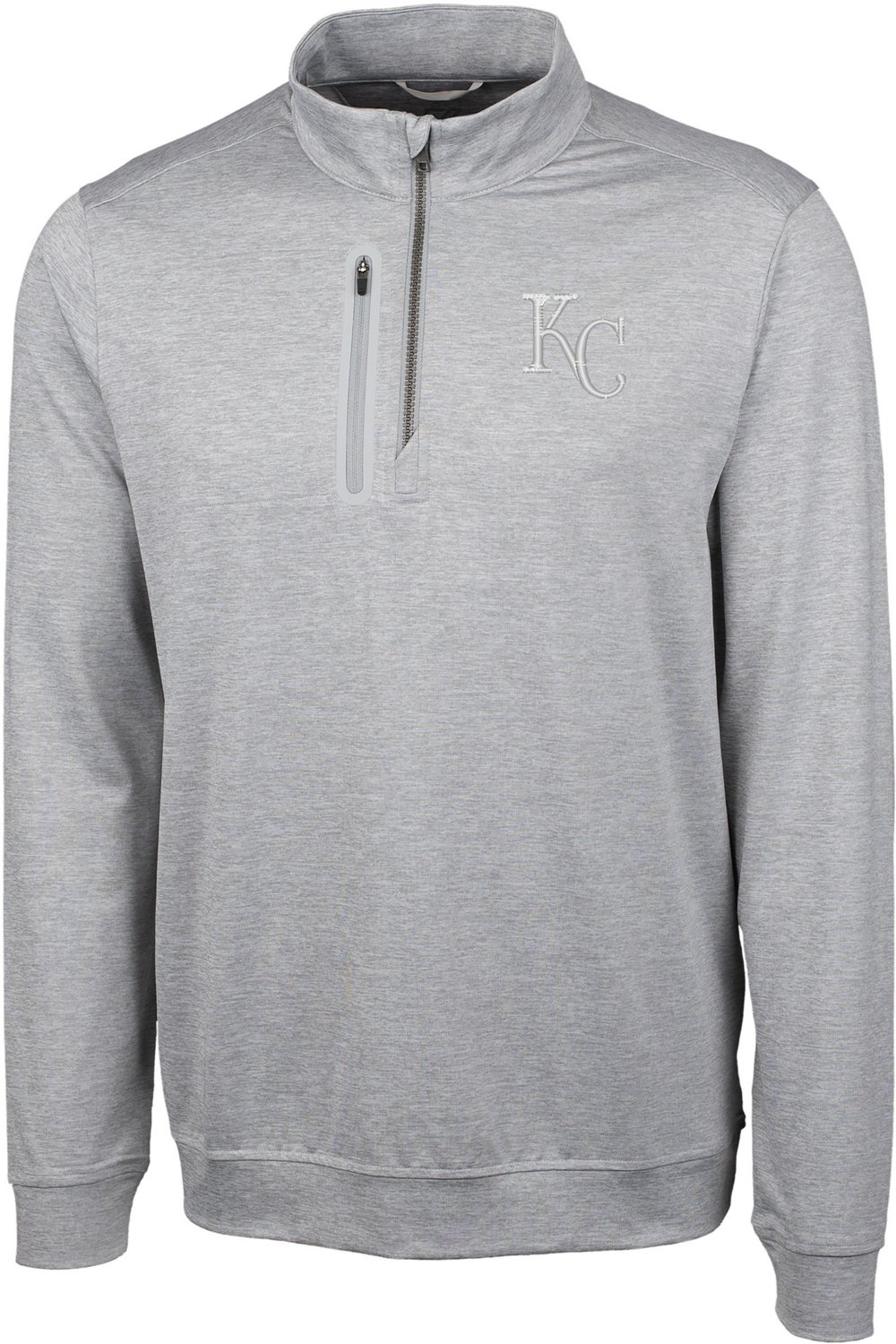 Cutter & Buck Men's Kansas City Royals Stealth Half-Zip Pullover