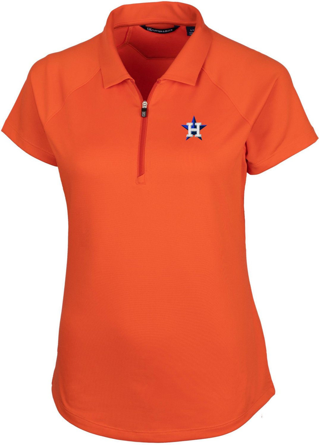 Cutter & Buck Women's Houston Astros Forge Short Sleeve Polo Shirt
