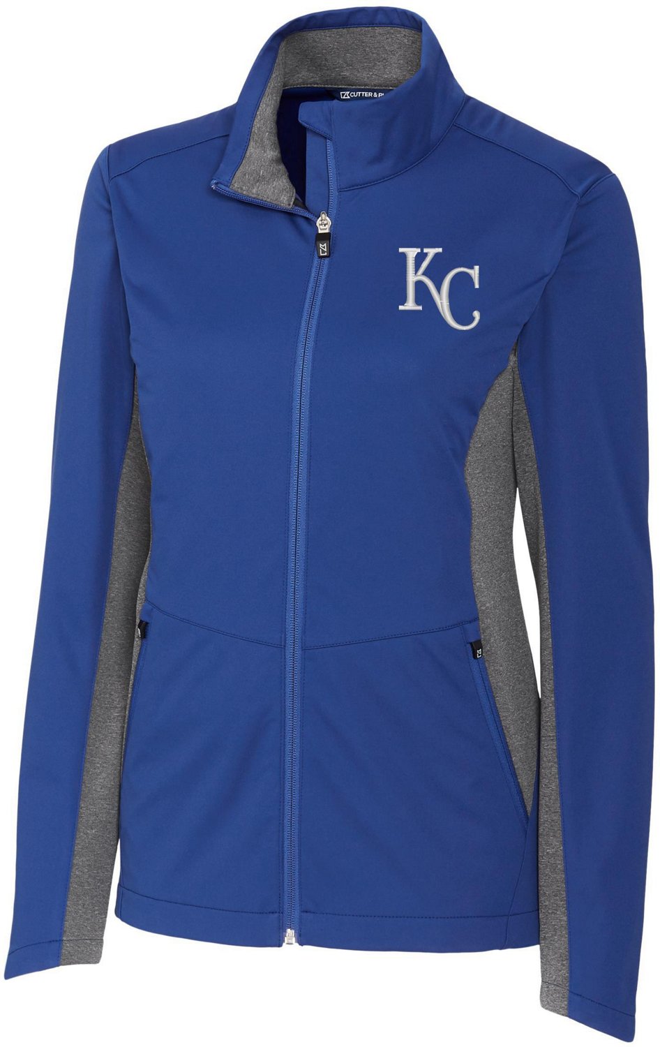 Kansas City Chiefs Cutter & Buck Navigate Softshell Womens Full Zip Jacket  - Cutter & Buck