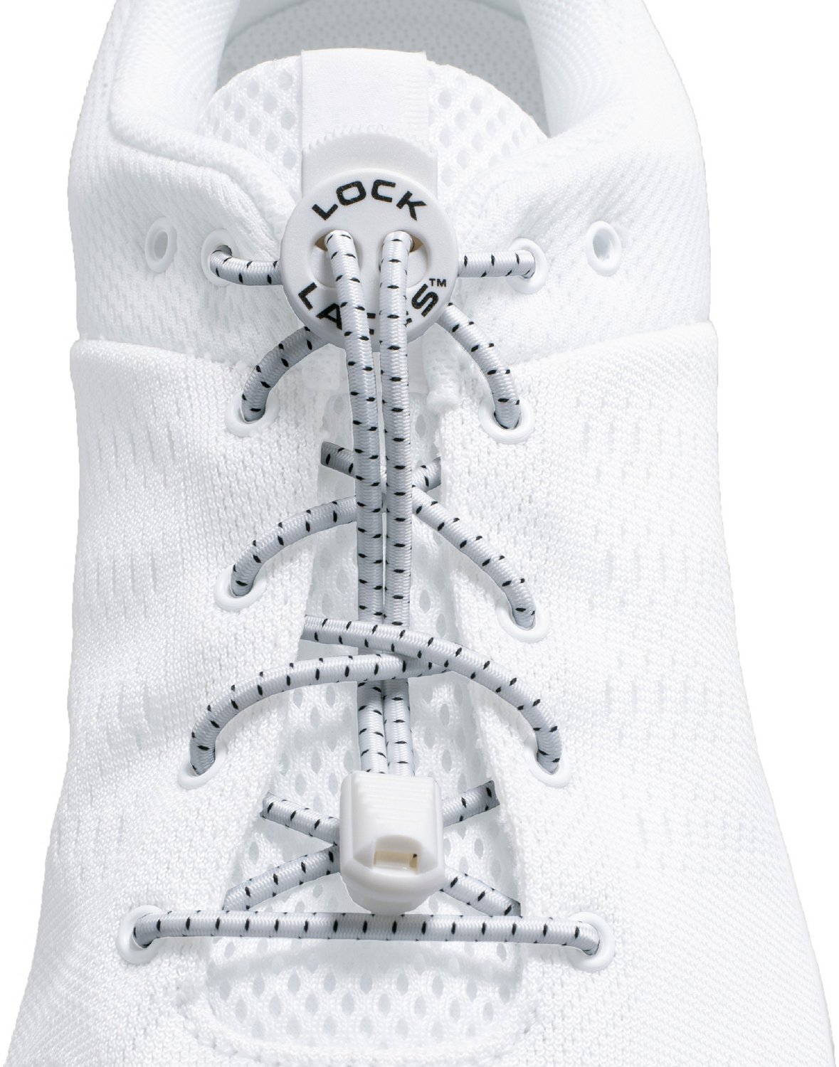 Lock Laces Athletic Elastic No-Tie Shoelaces - view number 2