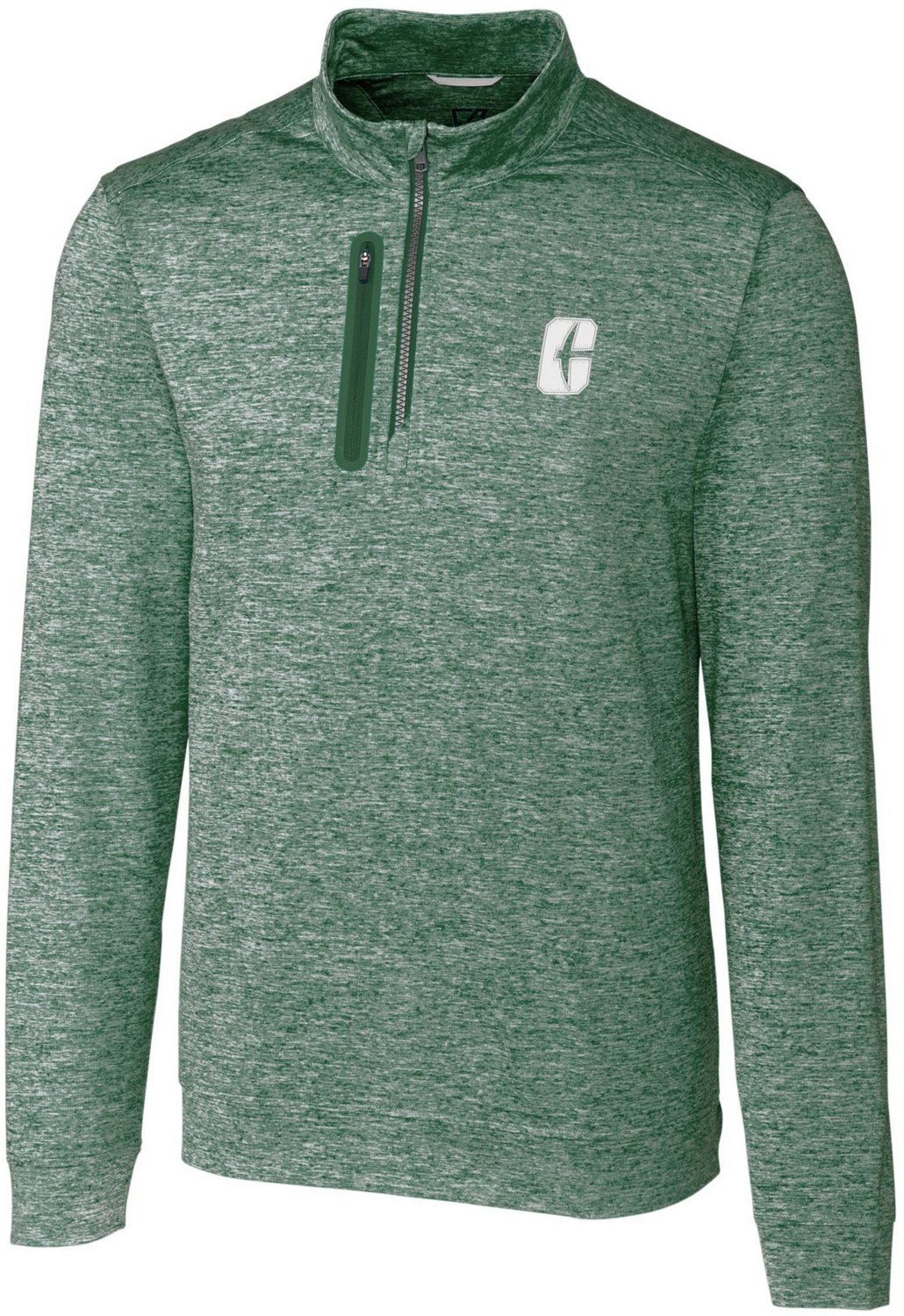 Cutter & Buck Men's University of North Carolina at Charlotte Stealth Half Zip