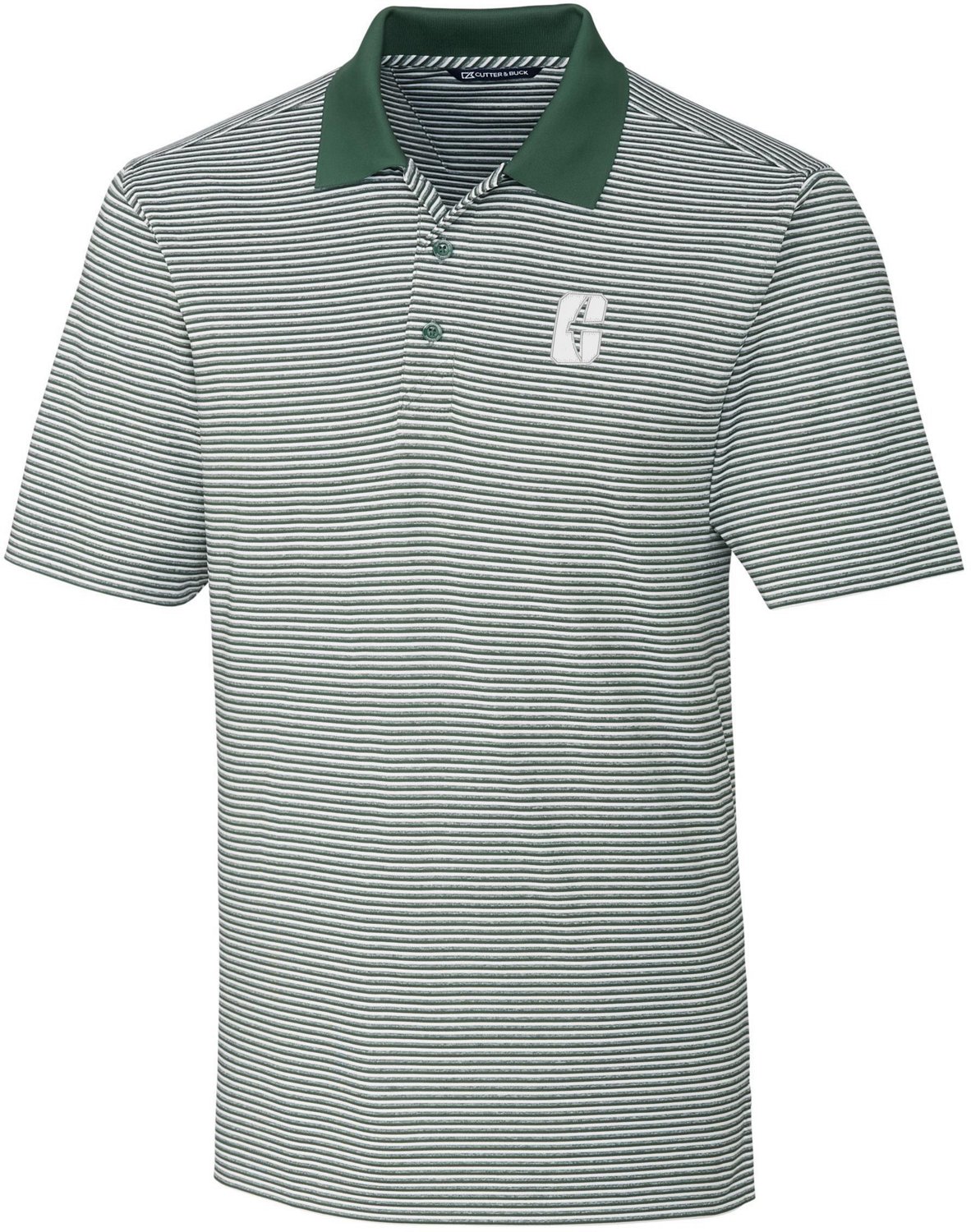 Cutter & Buck Men's University of North Carolina at Charlotte Forge Tonal Stripe Polo
