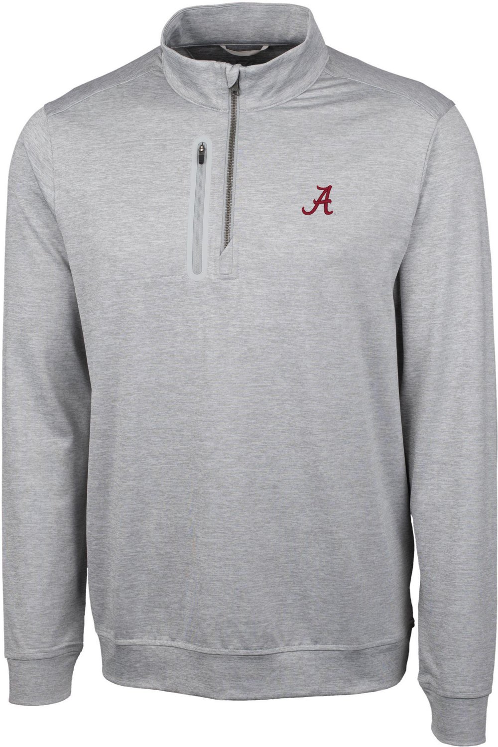 Cutter & Buck Men's University of Alabama Stealth Half Zip  -BIG-