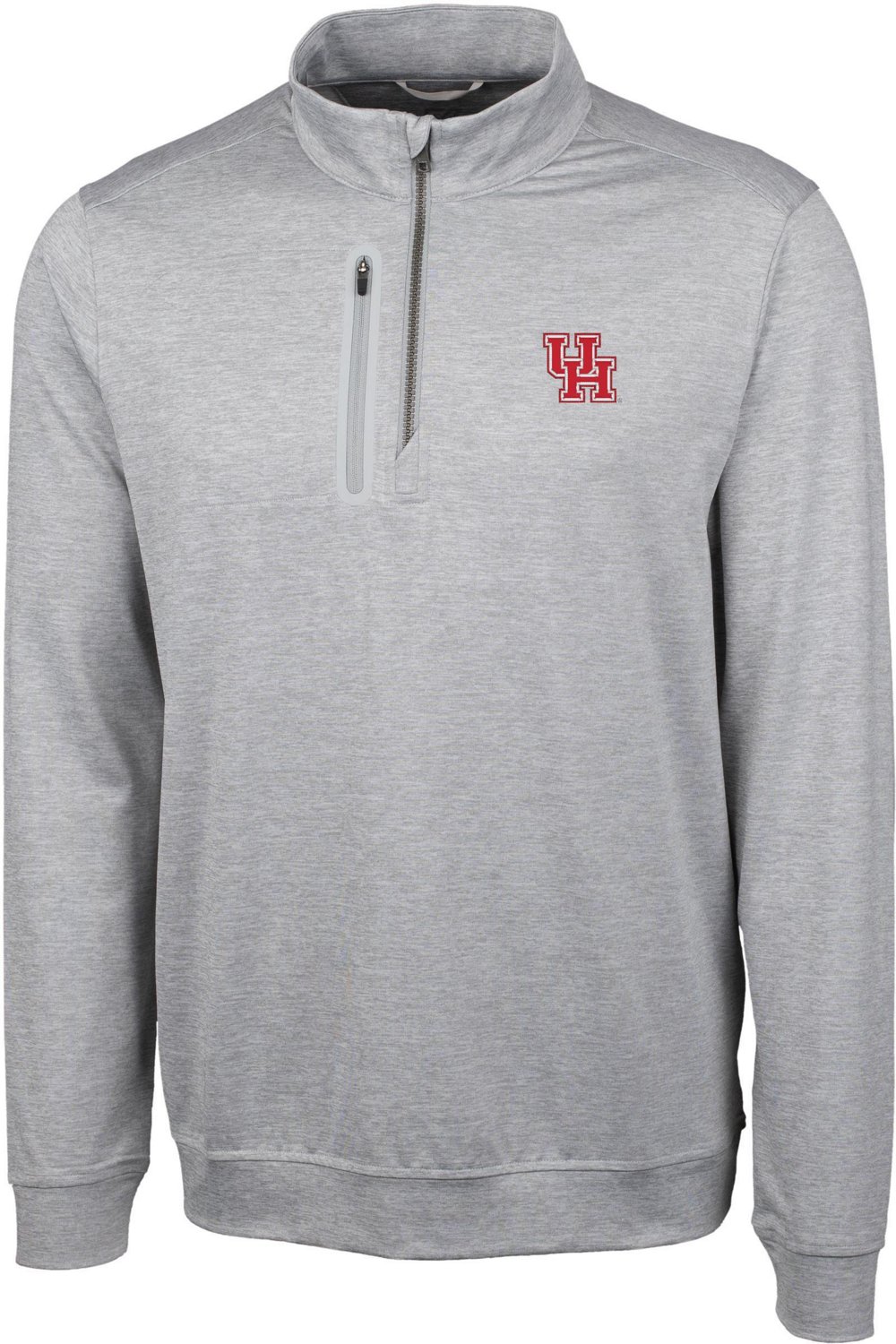 Cutter & Buck Men's University of Houston Stealth Half Zip