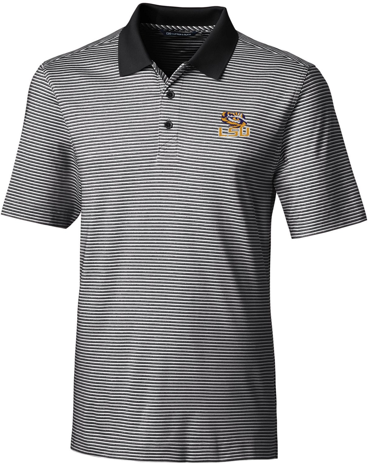 Cutter & Buck Men's Louisiana State University Forge Tonal Stripe Polo