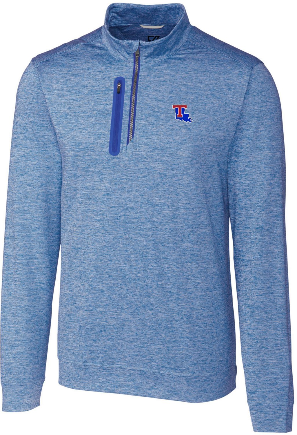 Cutter & Buck Men's Louisiana Tech University Stealth Half Zip