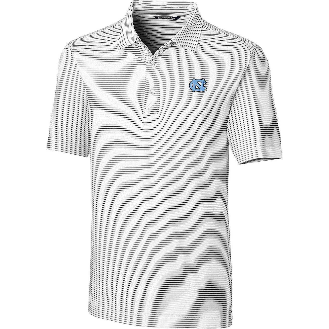Cutter & Buck Men's University of North Carolina Forge Pencil Stripe Polo                                                        - view number 1