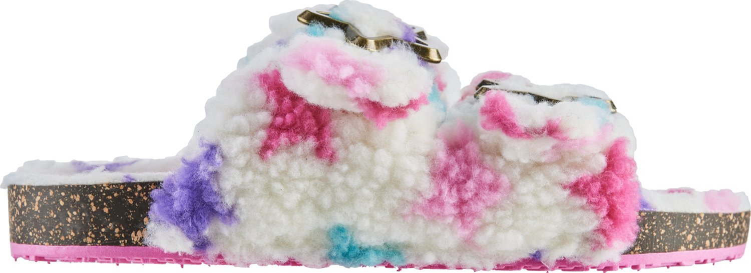 Magellan Outdoors Youth 2-Buckle Sherpa Slippers                                                                                 - view number 1 selected