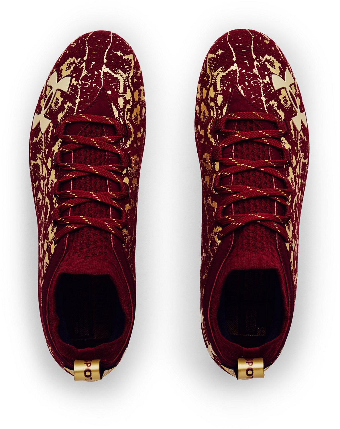 Under Armour Men's UA Spotlight Lux Suede 2.0 Football Cleats Academy