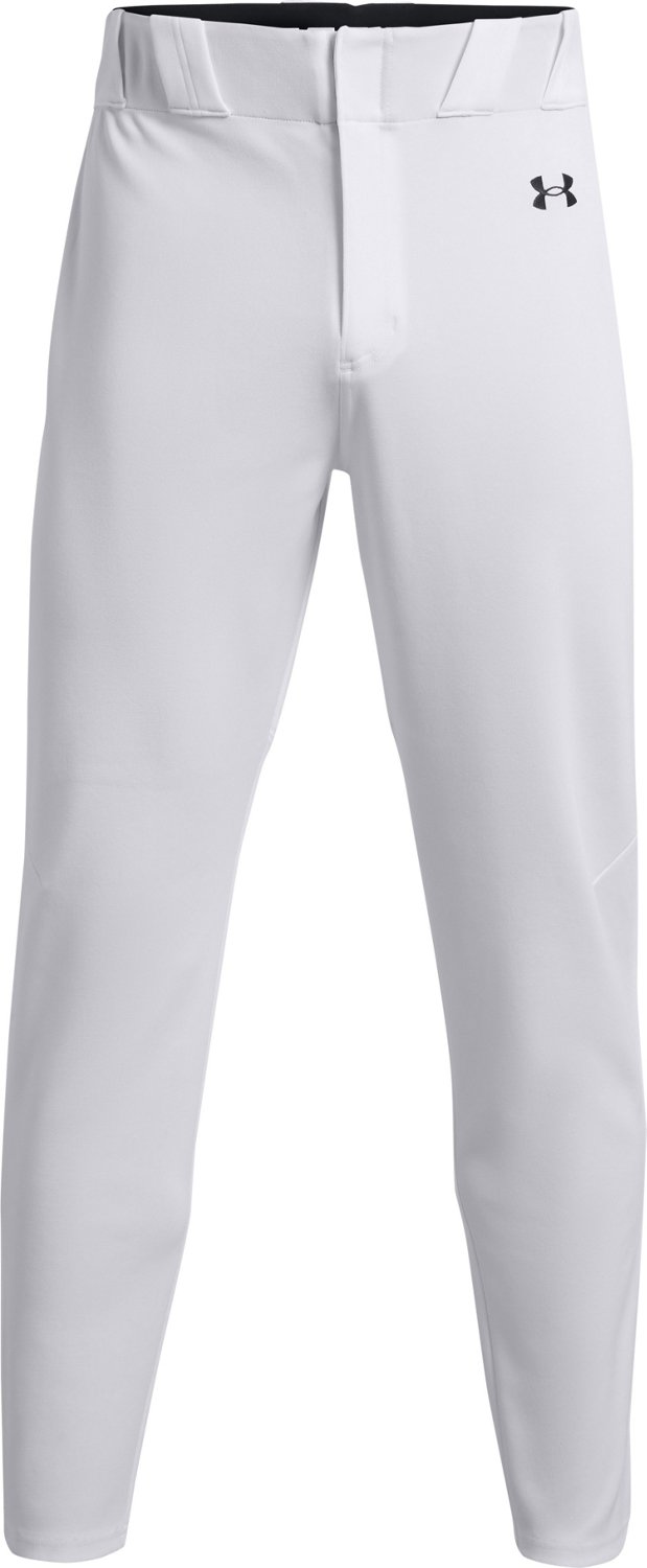 Under Armour Men's Gameday Vanish Piped Knicker Baseball Pants, Large, Baseball Gray/Black