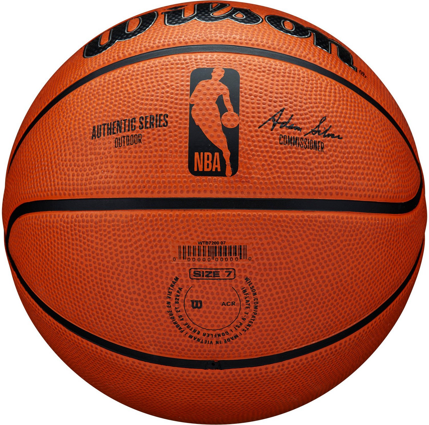 Wilson Authentic Series NBA Outdoor Basketball                                                                                   - view number 6